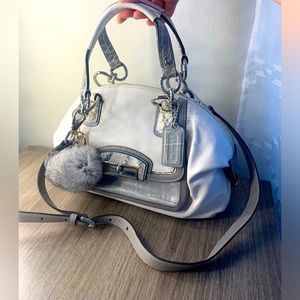 NWOT COACH KRISTIN SPECTATOR LEATHER DOMED SATCHEL